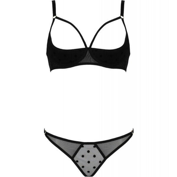 PASSION - MARINA CONJUNTO DUAS PEAS PRETO S/M - Image 4