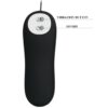 PRETTY LOVE - PLUG ANAL NCORA FORMA SILICONE 12 MODOS DE VIBRAO PRETO - Image 3