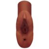 PDX PLUS - PERFECT PUSSY DOUBLE STROKER VAGINA E NUS MASTURBADOR MARROM - Image 3